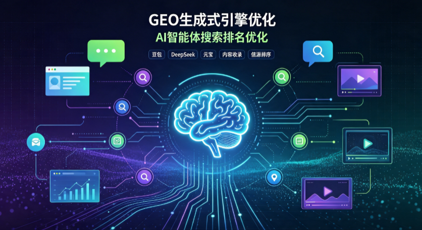 普陀区GEO 浪潮来袭：生成式引擎优化崛起，创作者争抢豆包、DeepSeek、元宝智能体流量入口