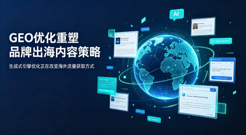 普陀区AI 时代 GEO 兴起，品牌出海内容策略迎来重大调整